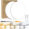 Dimmable LED Ceiling Light - Ouila - 2pcs - 24w - 3000k-6500k - Ip44 - Remote Control