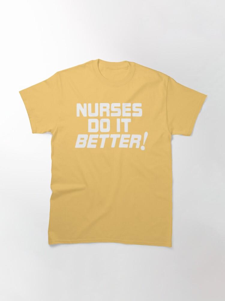 Led Zepelin Robert Plant - Nurses Do It Better! Classic T-Shirt