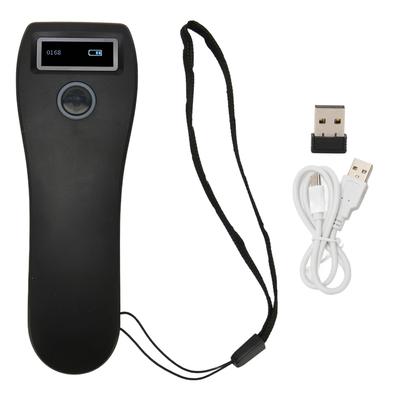 Handheld Barcode Scanner 2.4G Or BT Voice Prompt 120FPS 900K Memory Wireless Barcode Reader for 1D