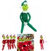 Décorations de poupée Grinch de Noël Douces Confortables Et Parfaites Comme Ornements et Cadeaux de Fête