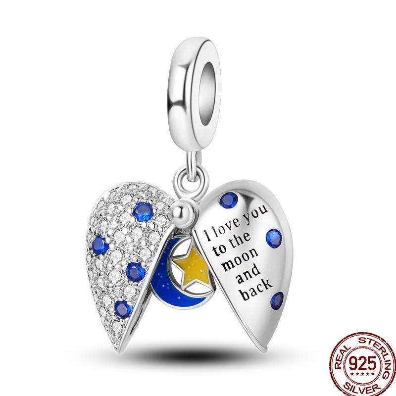 Magnetic Heart Series Openable Clover Sunflower Charm Beads Suitable For Copper Original Bracelet Diy Jewelry Gift