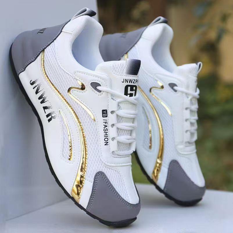 

Мужская обувь Модные кроссовки на платформе Молодежные студенческие спортивные кроссовки для бега Летняя сетчатая дышащая повседневная обувь для мужчин Обувь для тенниса 39