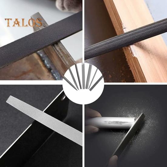 Ahşap İşleme Eğeleri Oyma Aletleri Kiti Yüksek Karbon Çelik Eğeler Kompakt Taşınabilir Çok Fonksiyonlu Metal Ahşap Eğesi Raspa Seti