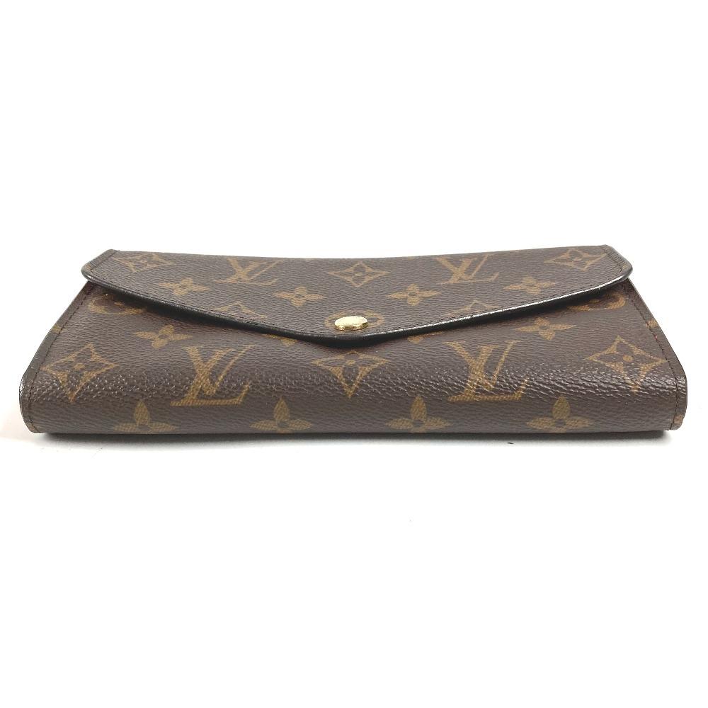 Louis Vuitton M62236 Monogram Portefeuille Sarah Bifold Flap Long Wallet
