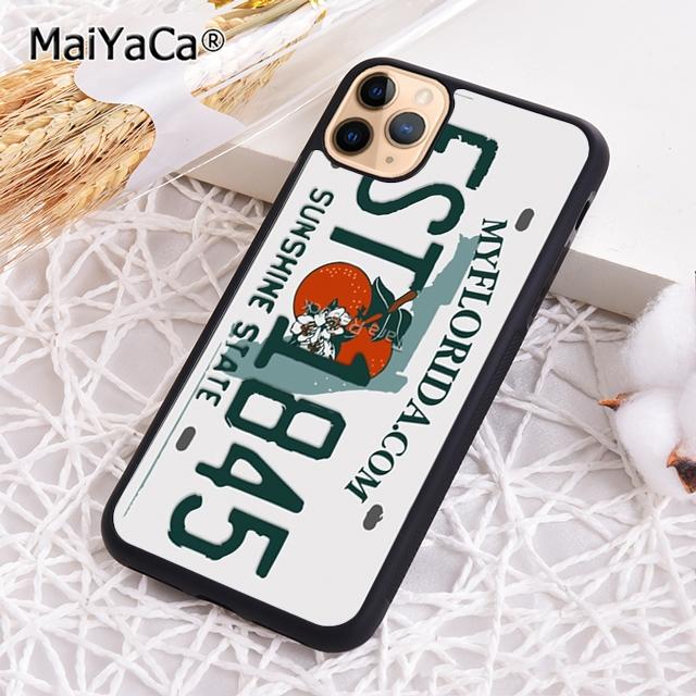 USA LICENSE NUMBER PLATES Phone Case For iPhone 17 Air 16 16e 15 14 Plus 11 12 13 Pro Max Shell Cover Coque