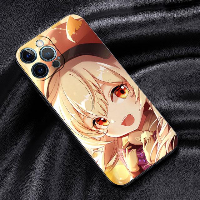 

Мягкий чехол для Apple iPhone 11 13 Pro Max 14 12 Mini 7 8 Plus X XS XR SE 2020 6 6S 5 5S, чехол для телефона Funda Genshin Impact Girl Sac iPhone 5 5S SE