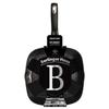 GRANITE GRILL PAN 28 Cm BERLINGER HAUS BH-1846 BLACK SILVER