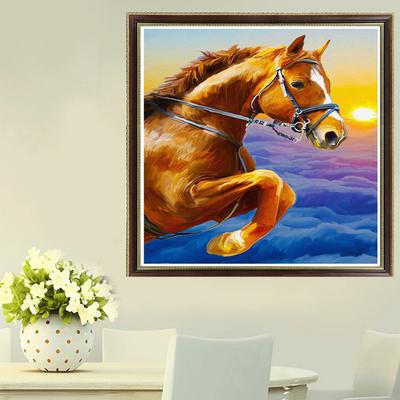5d Diamond Painting Animal Horse Diamond Embroidery Cross Stitch Hobby Rhinestone Picture Home Decor