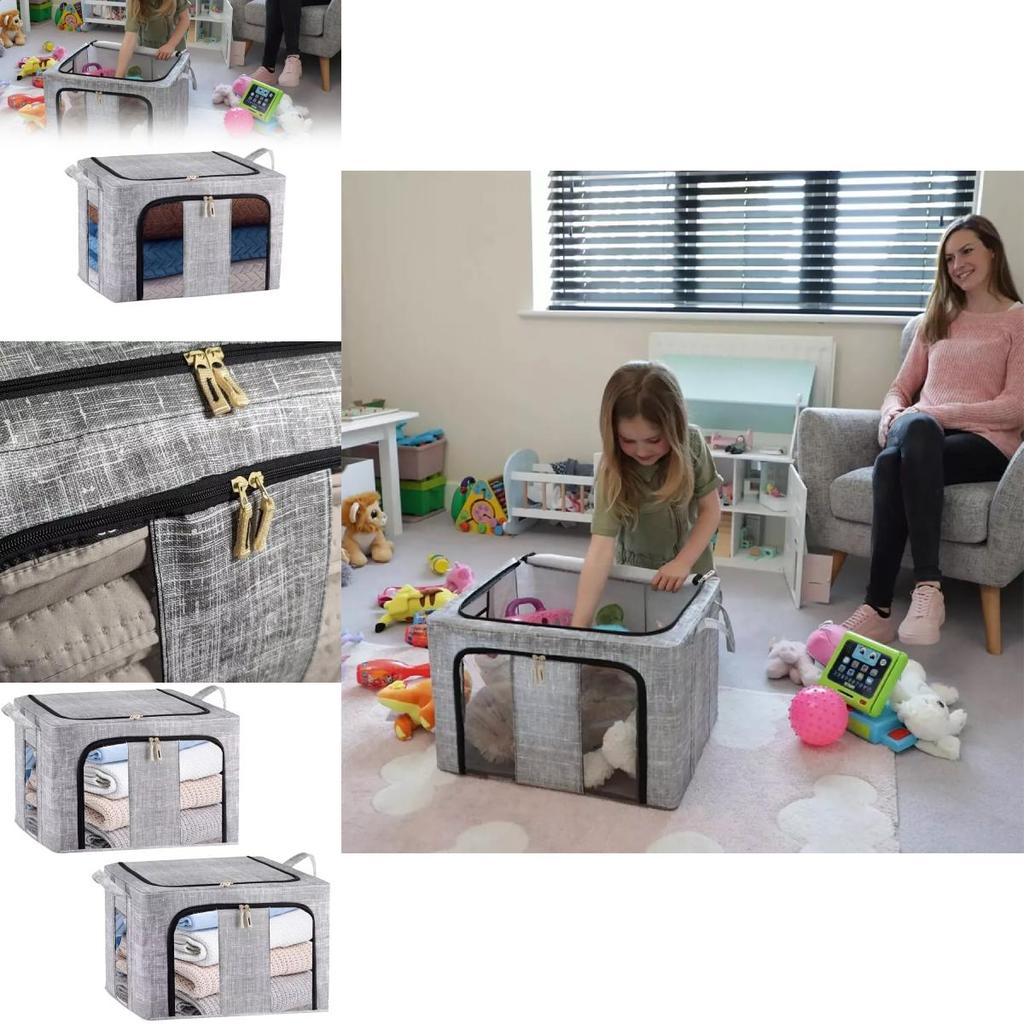 High-quality Oxford Cloth Folding Storage Box For Clothing Toys And Organizing Essentials