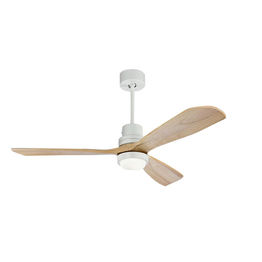 Ceiling Fan with Light Remote Control for Indoor Outdoor Ceiling Fan with Remote Reversible Noiseless Motor 3 Wooden Blades