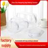 PVC Transparent Waterproof Makeup Bag - Portable Toiletry Storage Solution