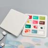 12 Grids Watercolour Paints Palette Ceramic Artist Paint Palette Watercolour Oil Painting Palette Mixing Palettes