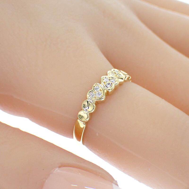 Dior  #14(JP Size) ring K18 yellow gold Women
