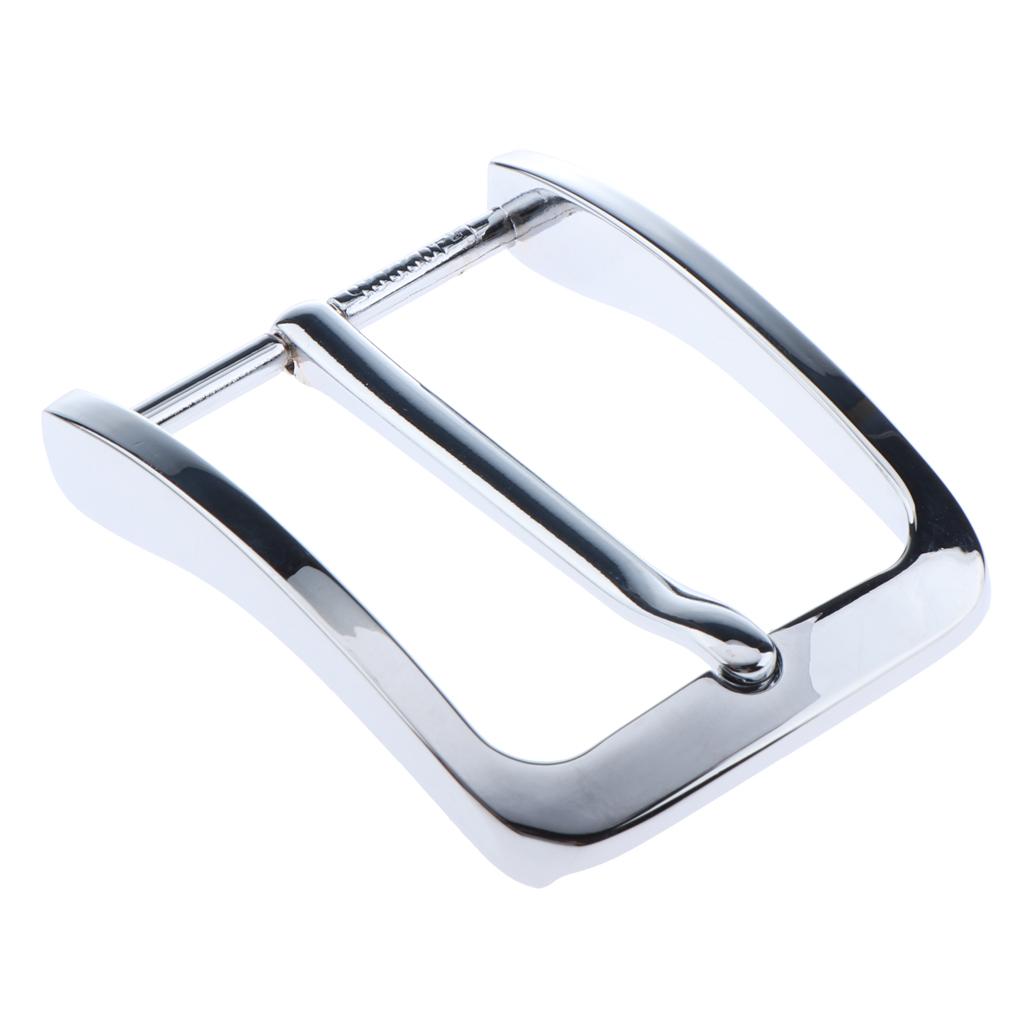 2 Alloy Belt Buckle Single Prong Rectangular Pin