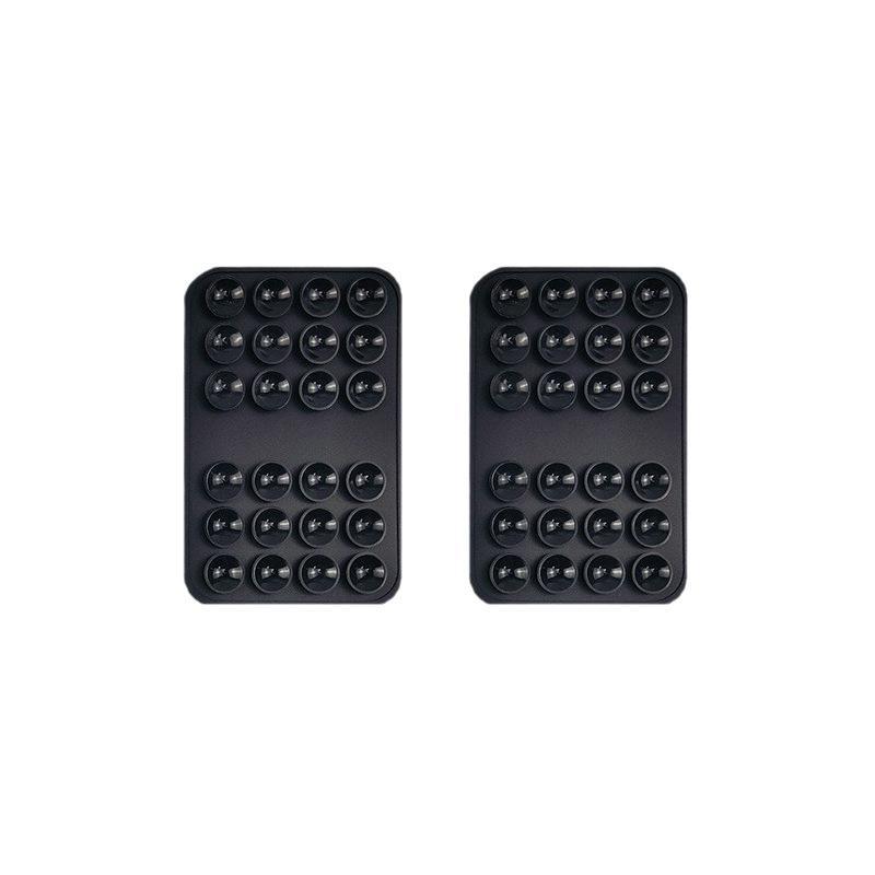 Multicolor Double Sided Silicone Suction Cup Pad Strong Adhesive Grip Reusable Washable Mat for Phone Car Desktop