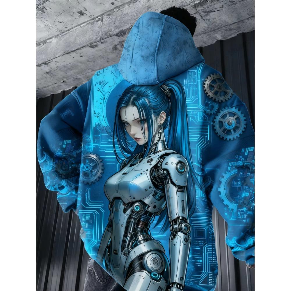 Japanese Anime Character Girl 3d Print Hoodie Men Women Fashion Full Sleeve Hoodie Sweatshit Men Sweats Women Clothing Oversized