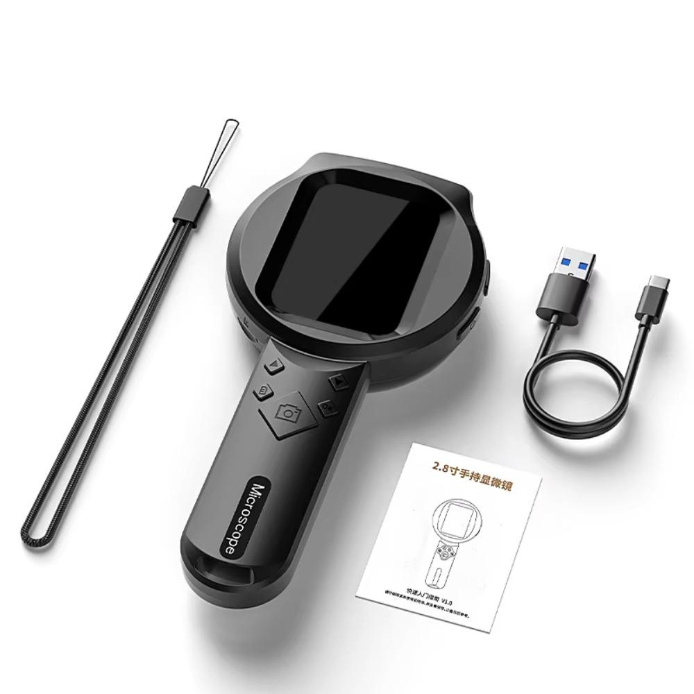 2.8'' IPS Digital Magnifier Optical Microscope  For Electronics Repair Check Jewelry