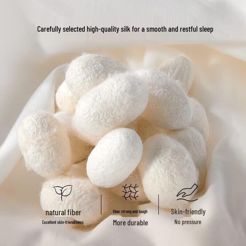 Luolai All-Season Tussah Silk Two-in-One Duvet