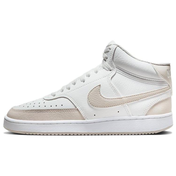 New Nike Court Vision Mid White Tan Women's CD5436-106