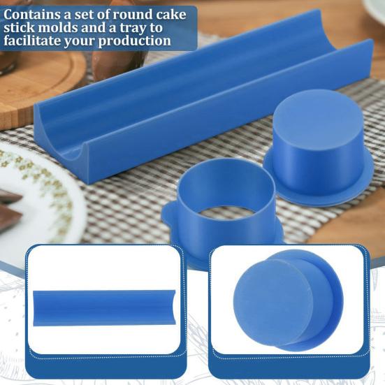 Cake Pop Mold Set with 9-Inch Tray Cake Pop Maker Round Cookie Cutter Baking