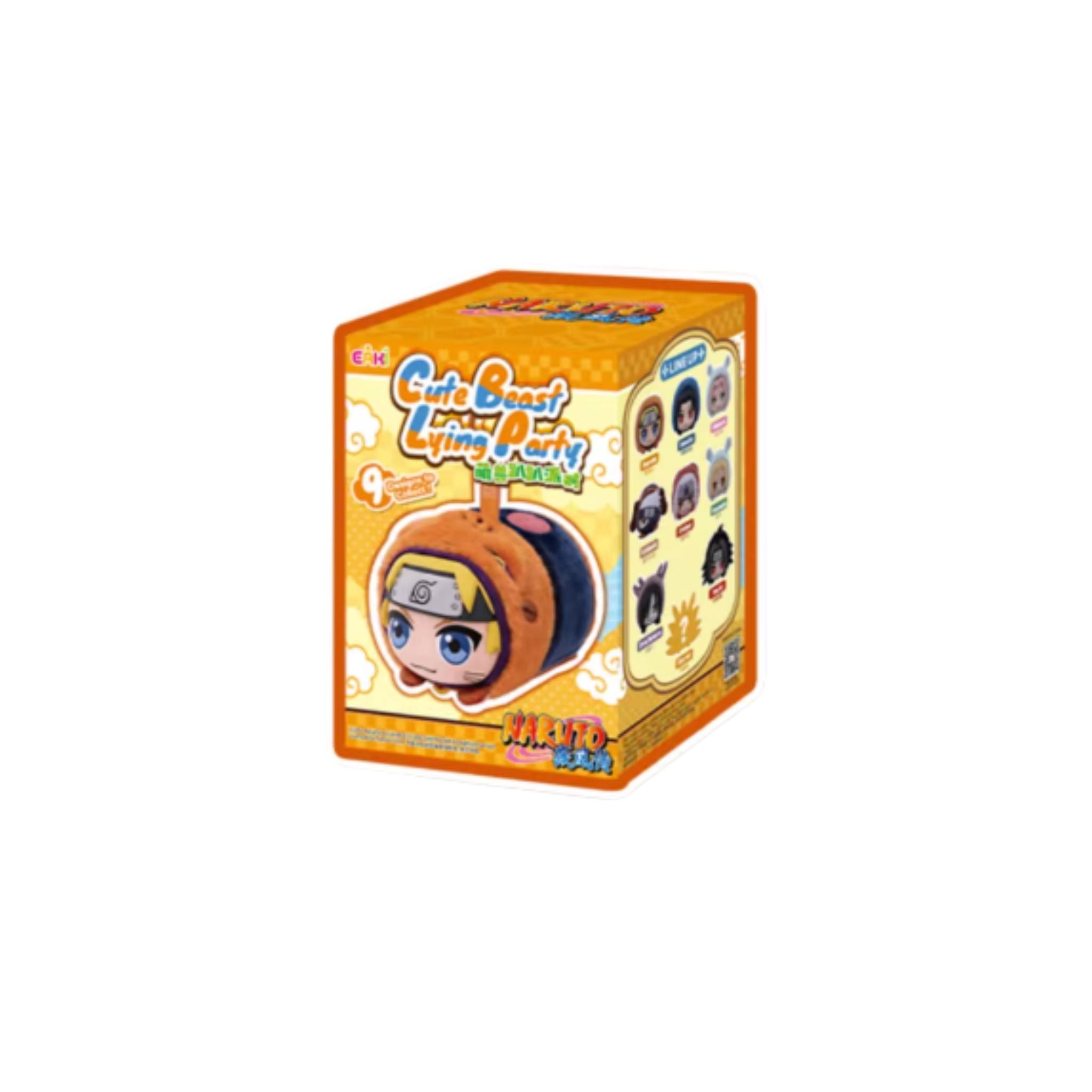 New Eaki Naruto Shippuden New Arrival Cute Beast Lying Party Series Trendy Collectible Doll Desktop Ornaments Toy Gift