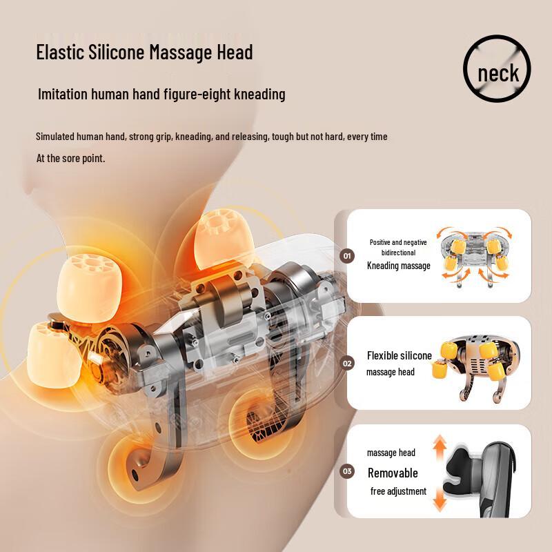 AUX Full Body Kneading Massage Cushion