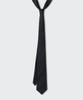 MUSINSA STANDARD Narrow Solid Tie [Black]