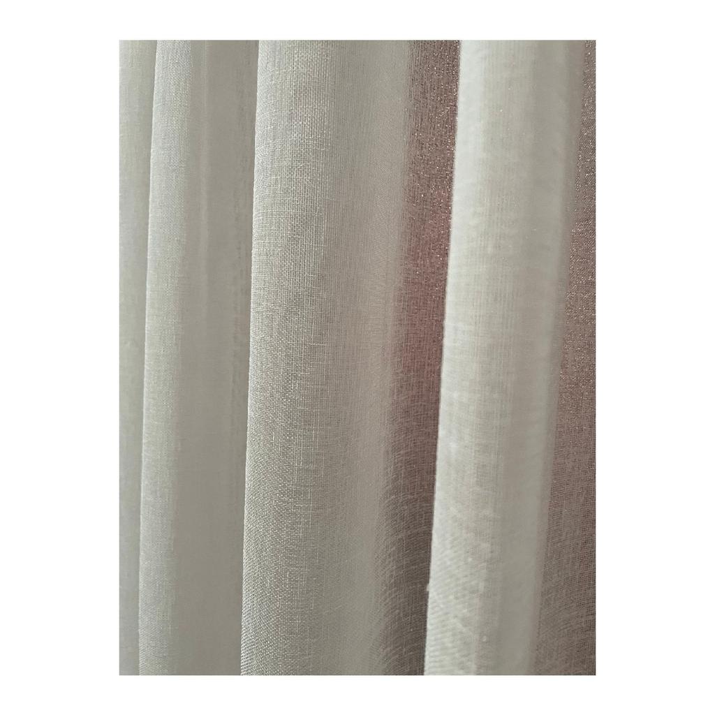 Phoenix Linen -looking Tulle Curtain Cream (without Pleasure)