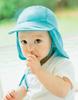 0 months to 2 years old baby boys girls UPF UV protection hat Summer hat Aqua S [Vaenait Baby] 50+