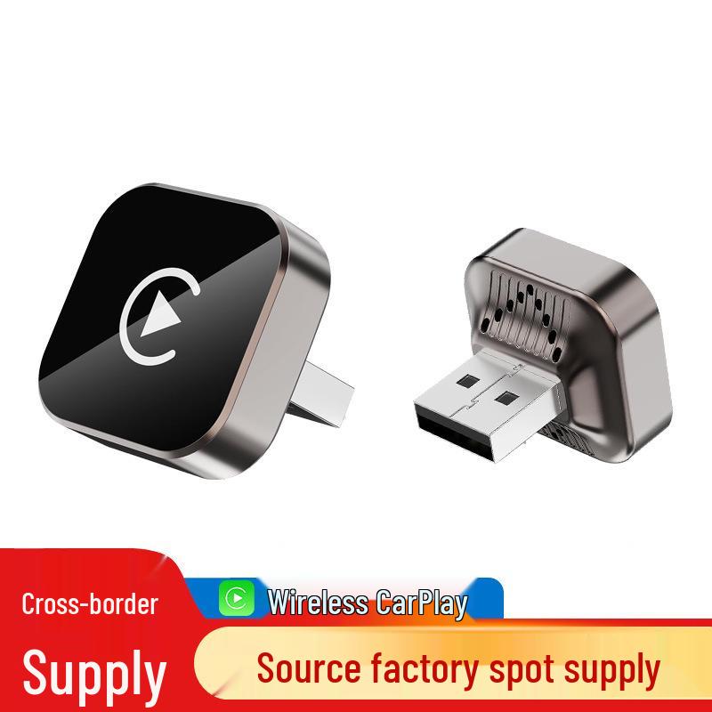 Top-Selling Wireless CarPlay & Android Adapter: Plug-and-Play, OTA Upgrades, Compatible with 98% of Cars