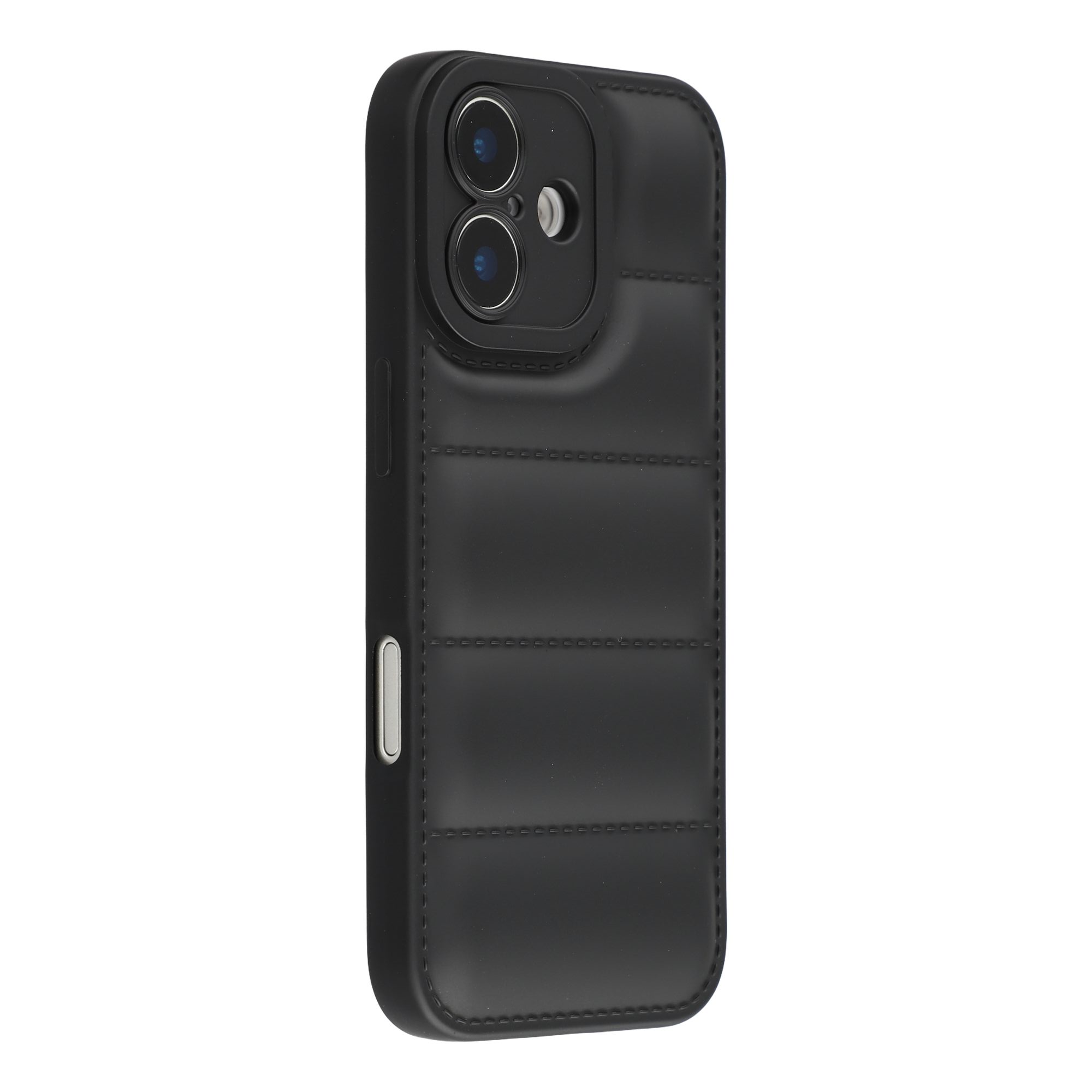 

For iPhone 17 TPU Case Down Jacket Design Shock-Absorbent Phone Protector