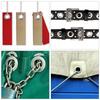 100 Sets 6mm Eyelets with Installation Tools for Shoes and Crafts