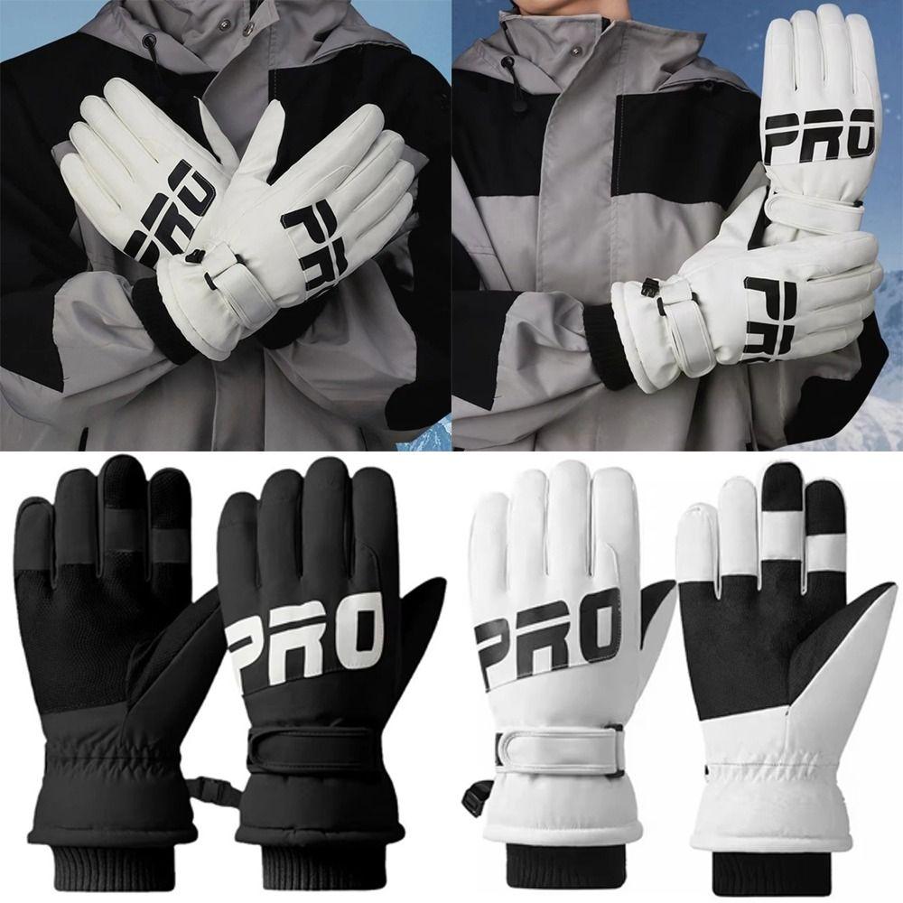 Waterproof Ski Gloves Windproof Snow Gloves Unisex Winter Gloves  Winter Outdoor Sports