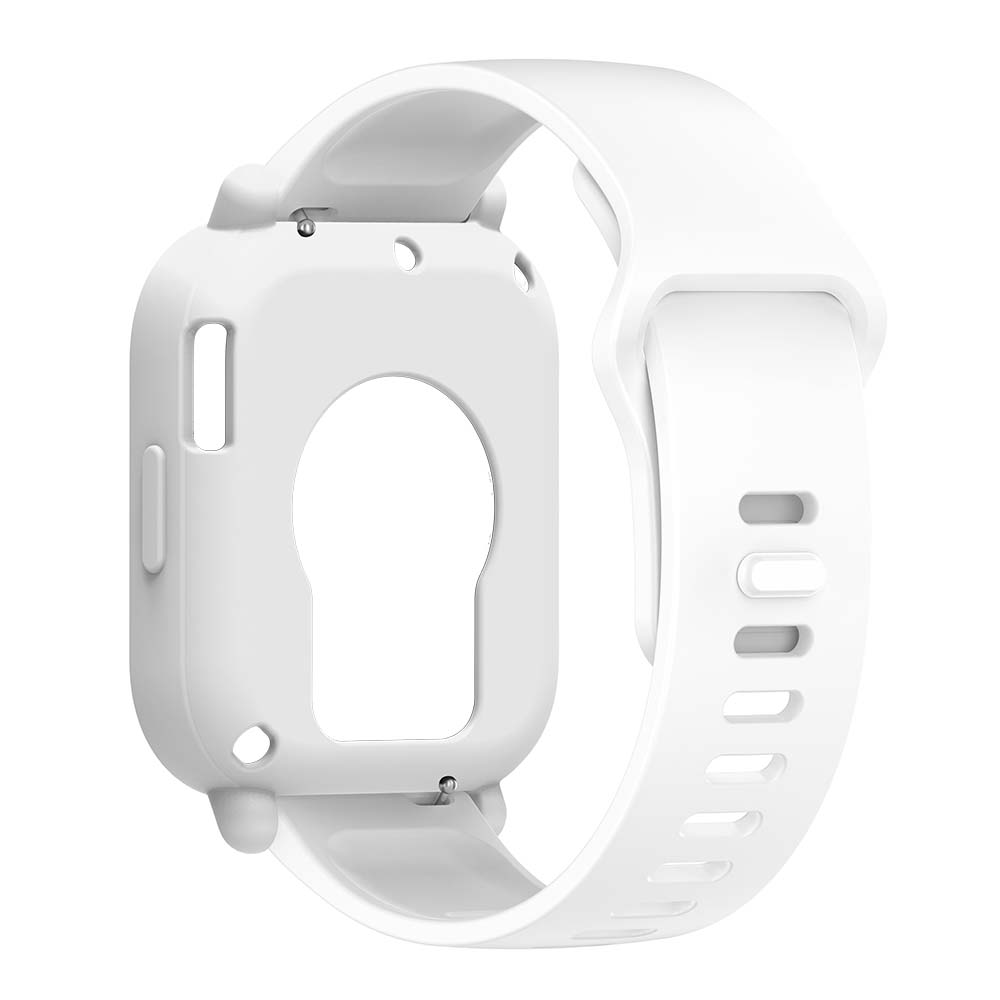 Silicone Watchband +Case For Redmi Watch 5 Active Colorful Sport Wristband for Redmi 5 Lite Elastic Set Wristband Replacement