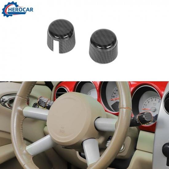 Накладка на кнопку стеклоочистителя фар из углеродного волокна для Chrysler PT Cruiser 2005-2010