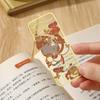 Metal Hollow Bookmark 3D Book Clip Retro Metal Bookmark  Stationery