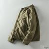 Men's Retro Military-Style V-Neck Cotton Padded Jacket - Autumn/Winter Outdoor Workwear Trend