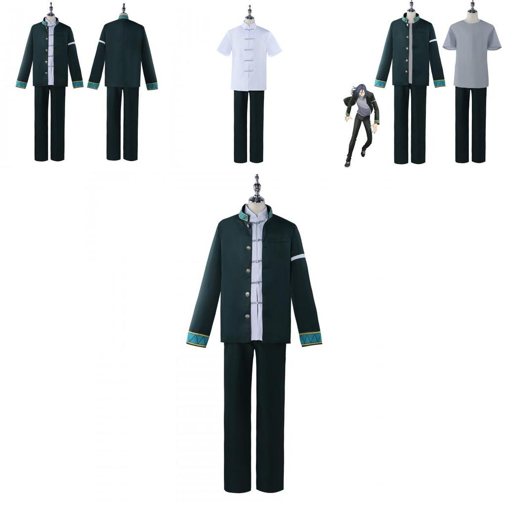 Polyester Windproof Windbreaker Cosplay Outfit With Accessories