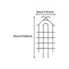 3 Pieces Plants Trellis Metal Sturdy Weather Resistant Practical Garden Plant Flower Support