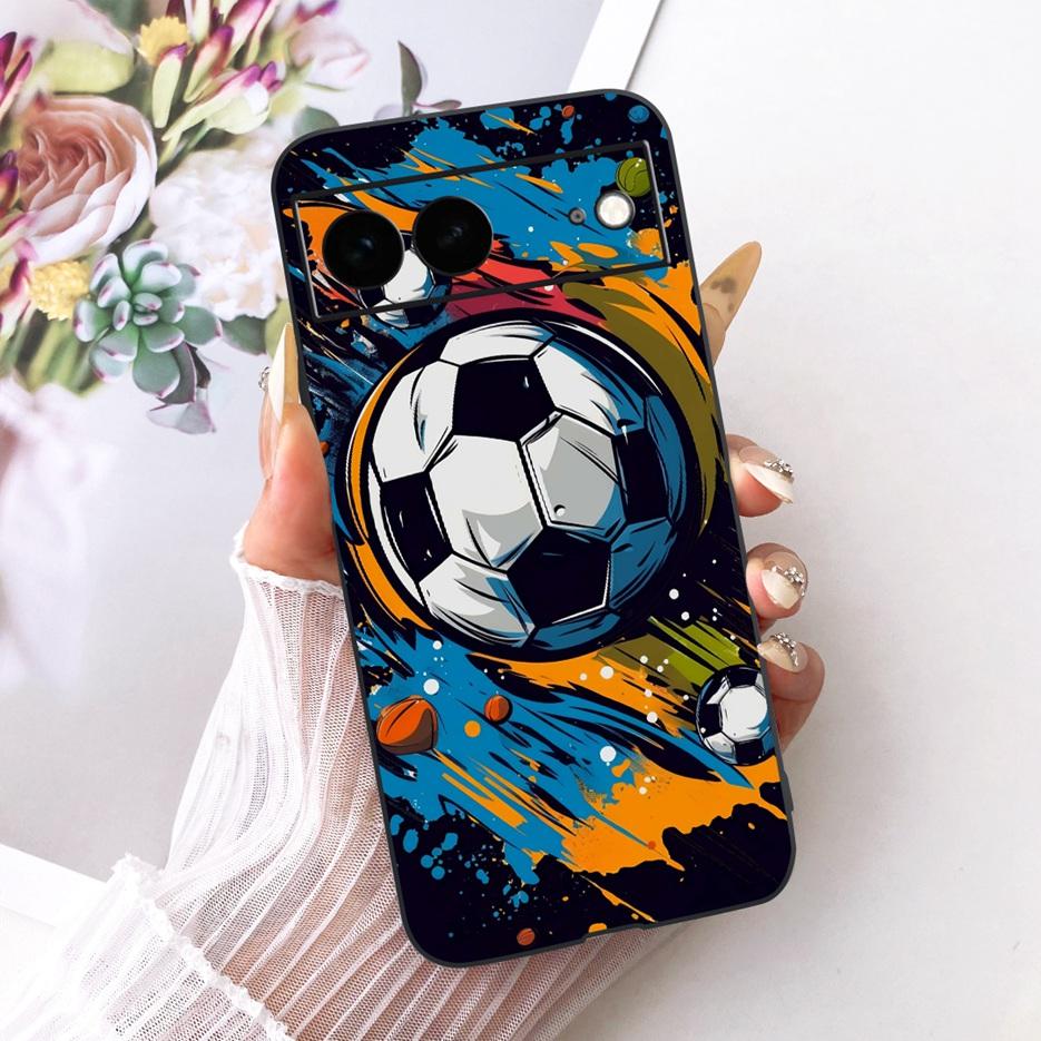 For Google Pixel 7A Case Pixel7 Pro Luxury Flower Butterfly Painted Cover Soft Silicone Case For Google Pixel 7 Pro Pixel7A Bags