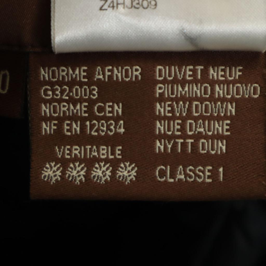 Moncler Wende-Daunenmantel Anthrazit Schwarz Damen Gebraucht