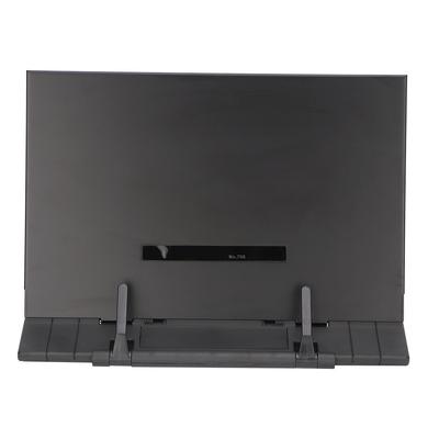 Black Adjustable Metal Eye Care Reading Bookshelf Rack Student Stationery Supplies