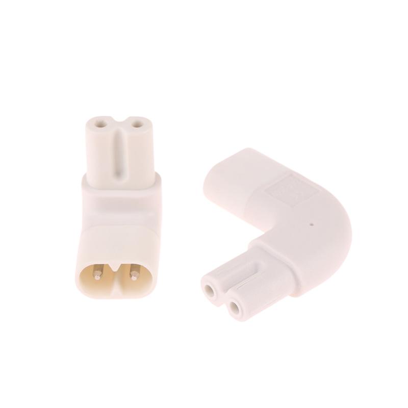 Drucker Projektor Stromverlängerungskabel Konverter IEC 320 2-Pin C7 Buchse zu C8 Stecker Rechtwinklig AC-Netzteil