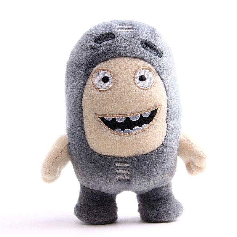 Oddbods 18cm Plush Soft Cuddly Toy Newt Bubbles Pogo Zee Jeff Fuse Slick Plush