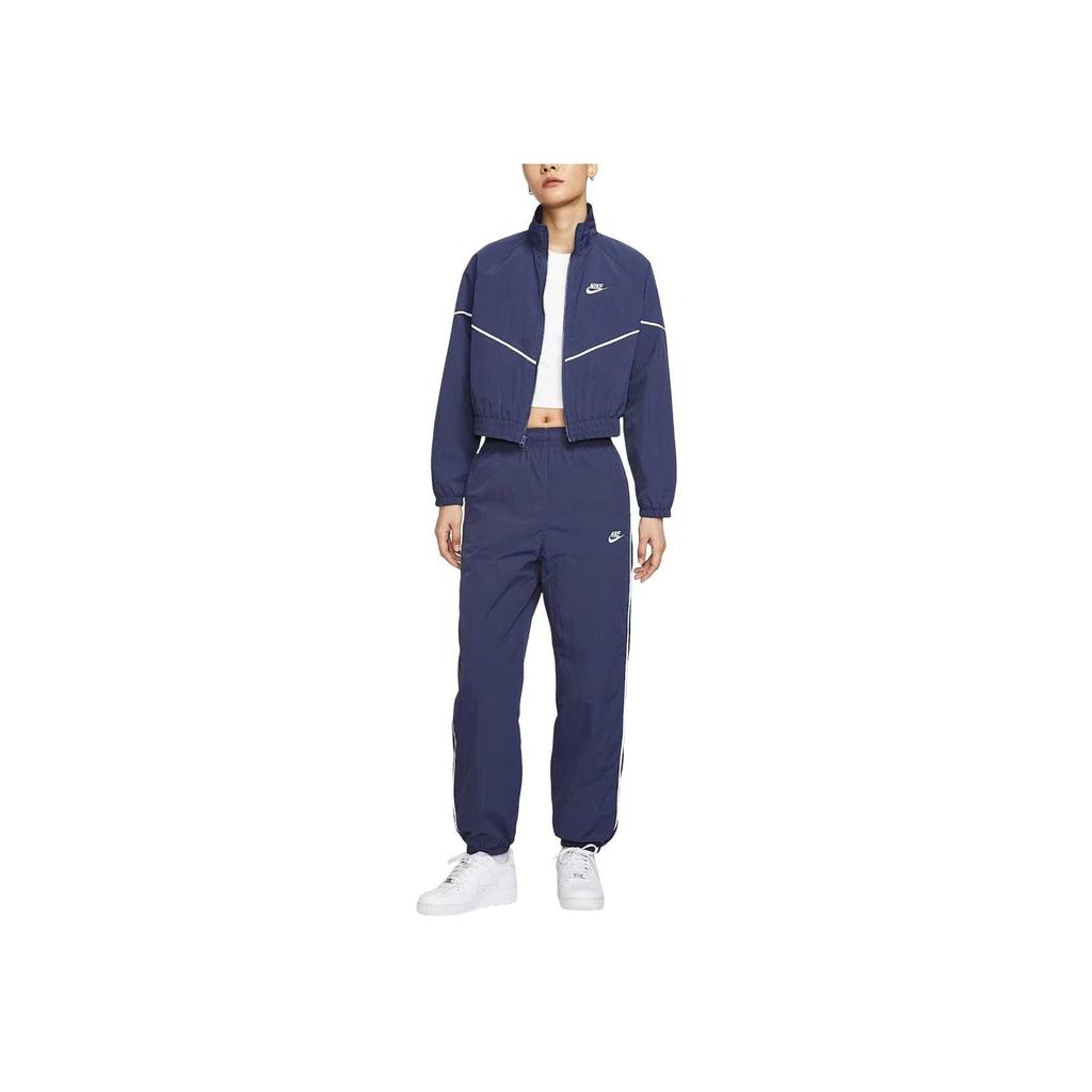 Nike Vêtements de sport Windrunner Confortable Doux pour la peau Col montant Veste oversize Femmes vestes IM8028-410