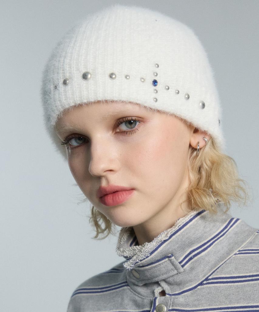 OOH-AHH Cross Stud Beanie (Kids)