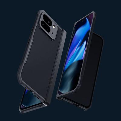 XUNDD Etui dla Google Pixel 9 Pro Fold 5G Odporne na upadki TPU+Akrylowe Przezroczyste Plecki Pokrowiec na Telefon