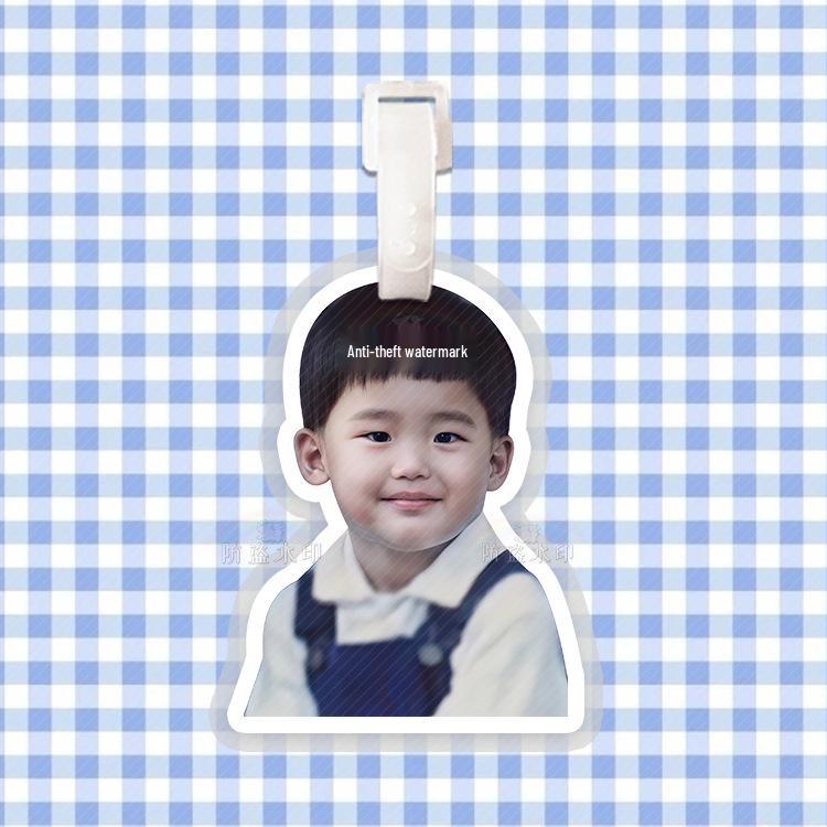 Lee Jong Suk Luggage Tag Backpack Charm Pendant Ornament