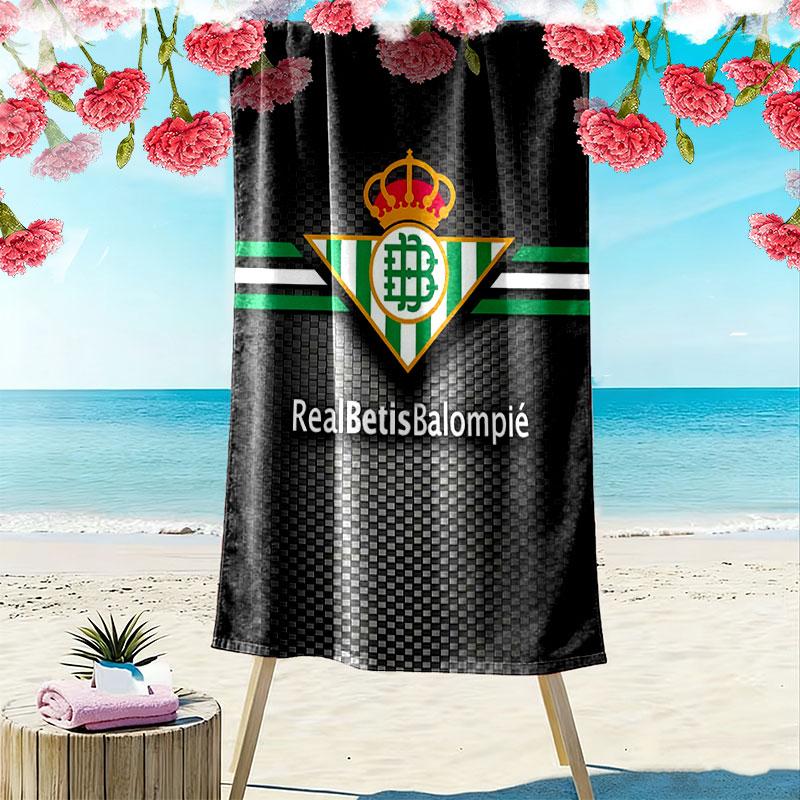 Betis poster Beach Towel, Large Soft Quick Dry Towel for Beach Camping Swimming