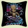 Pillow Covers Cartoon Cute Groots Sofa Decorative Home Double-Sided Printing Short Plush Cute Cushion Cover
